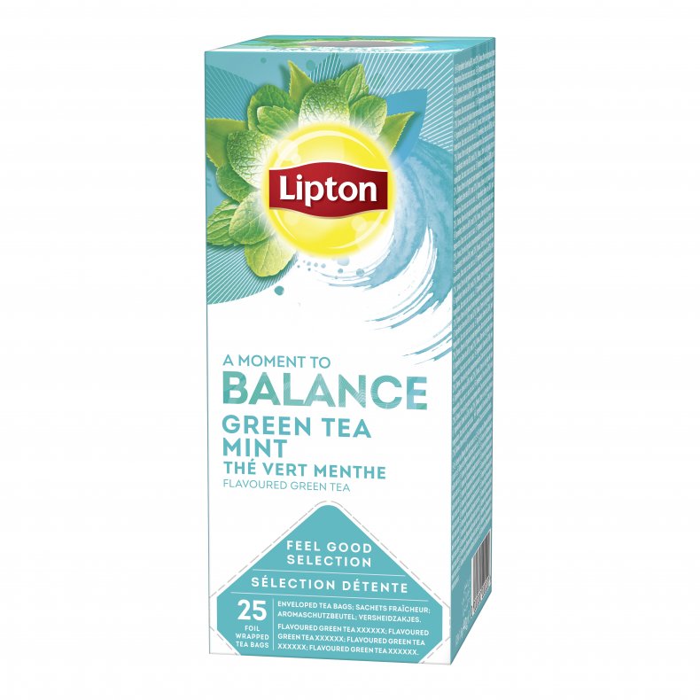 Lipton Green Tea Mint - 25 te breve - Rainforest Alliance