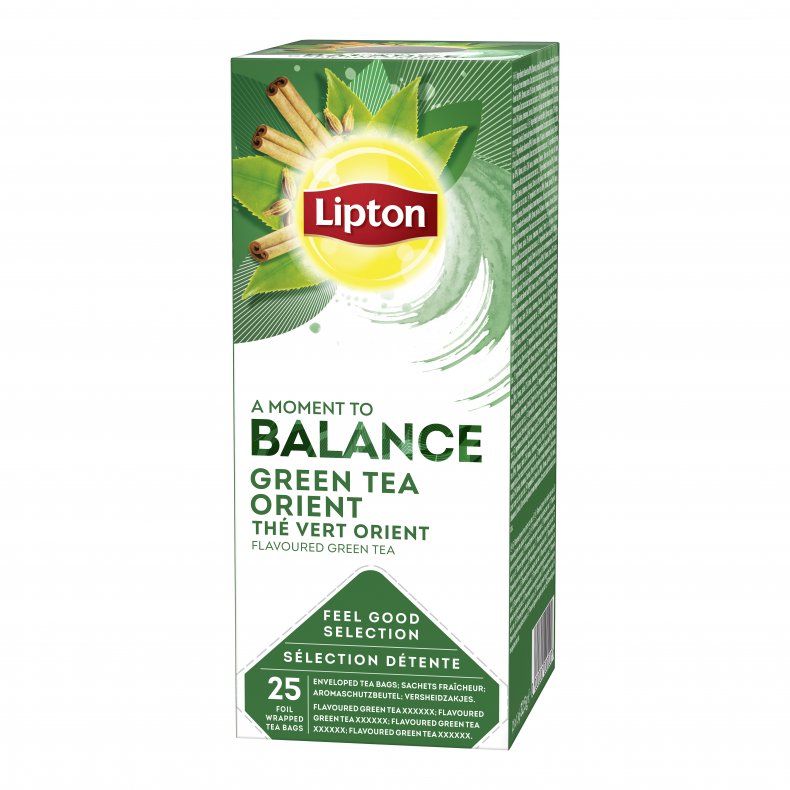 Lipton Green Tea Orient - 25 te breve - Rainforest Alliance