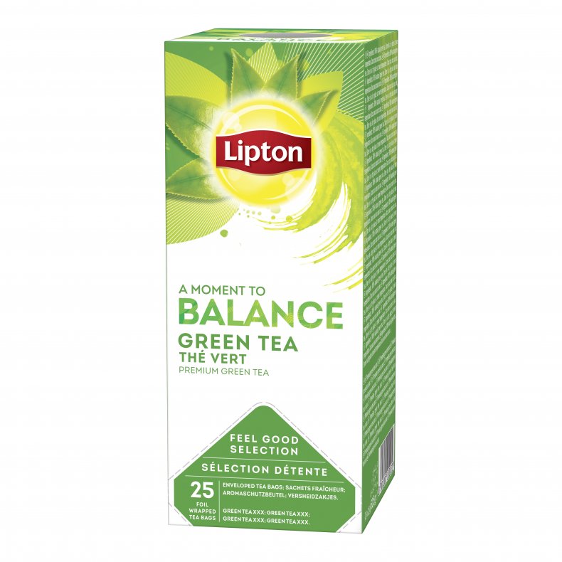 Lipton Green Tea Pure - 25 te breve - Rainforest Alliance