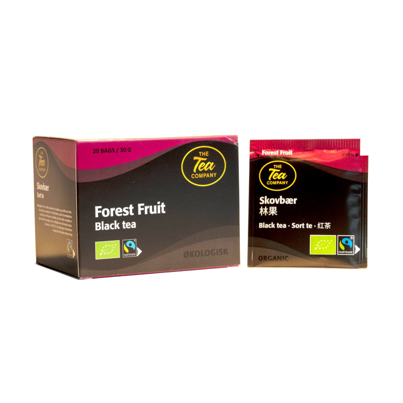 Sort te skovbr/Forest Fruit Black Tea - The Tea Company