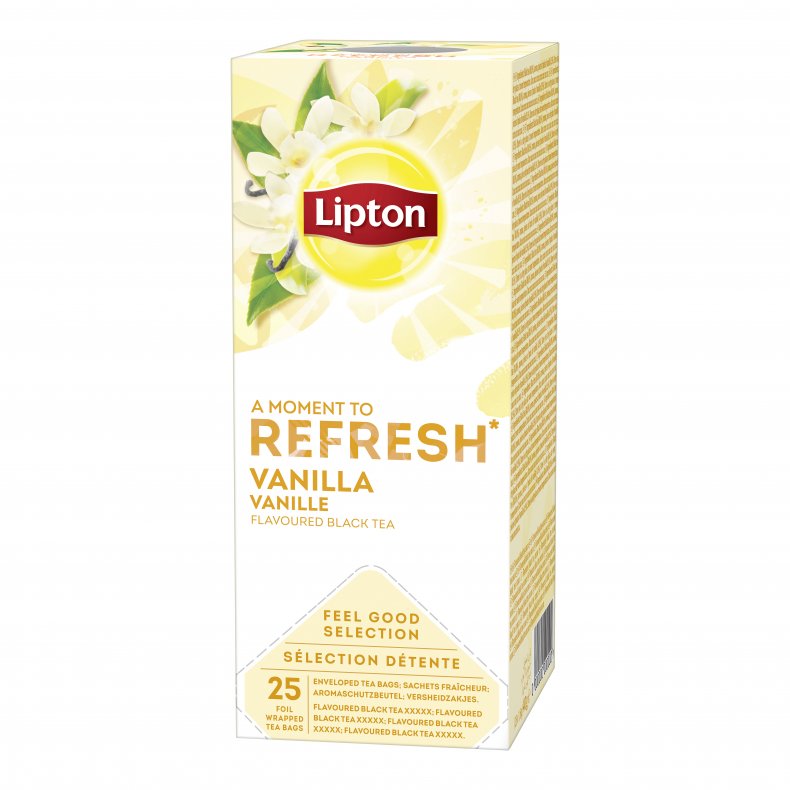 Lipton Vanilla Tea - 25 te breve - Rainforest Alliance