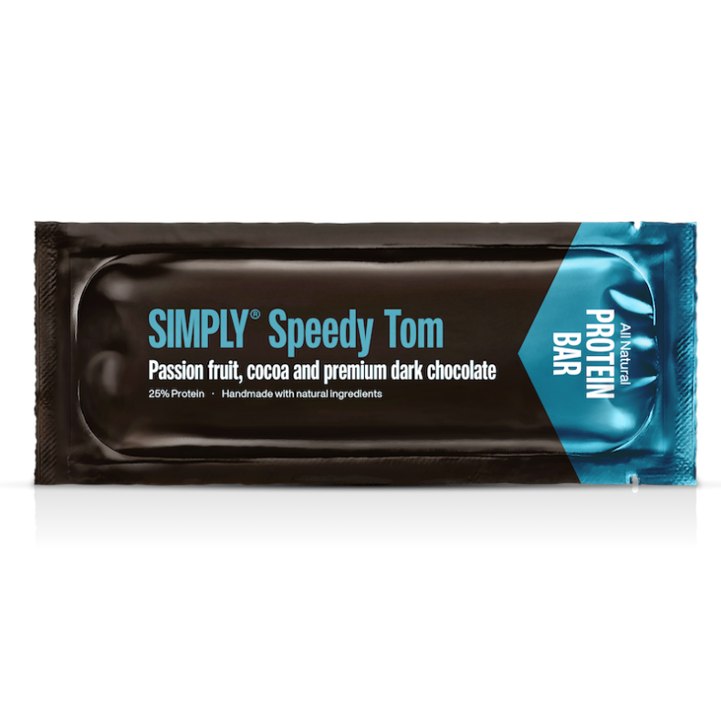 SPEEDY TOM, Protein, Kakao, Passion og Acai - proteinbar - Simply