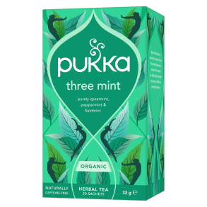 Three Mint Tea - kologisk - Pukka