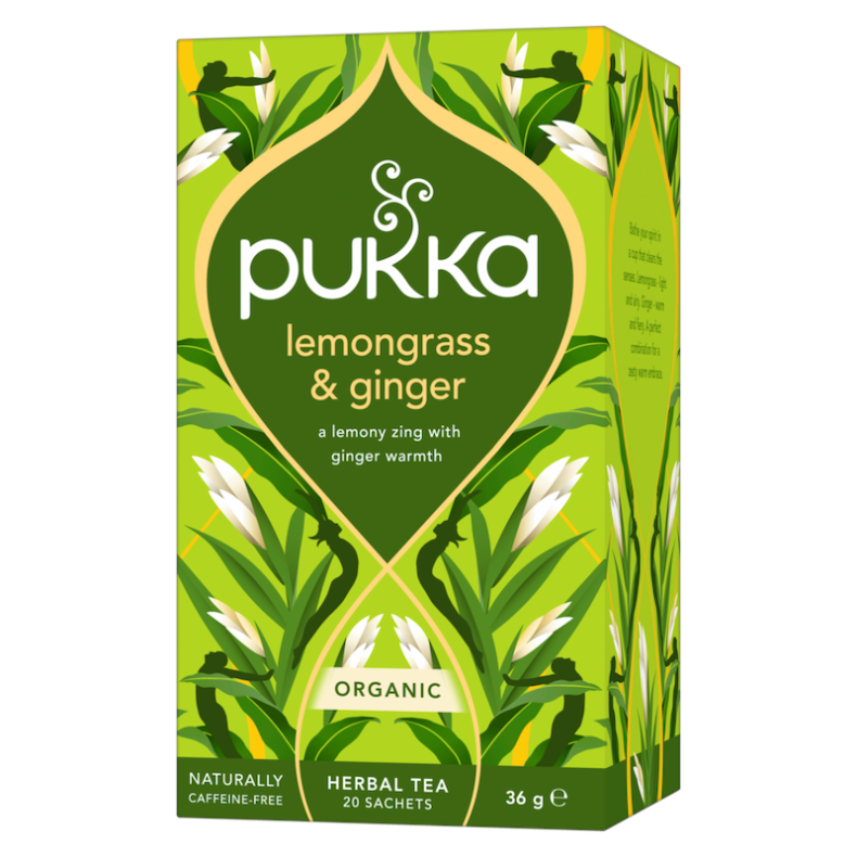 Lemongrass &amp; Ginger - kologisk - Pukka