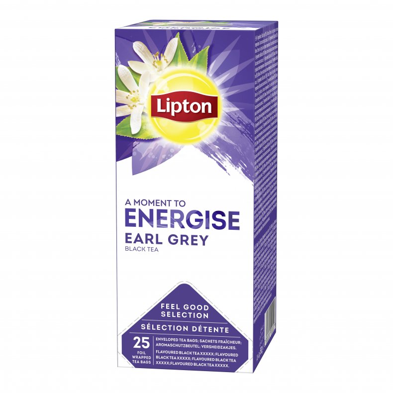 Lipton Earl Grey Tea - 25 te breve - Rainforest Alliance