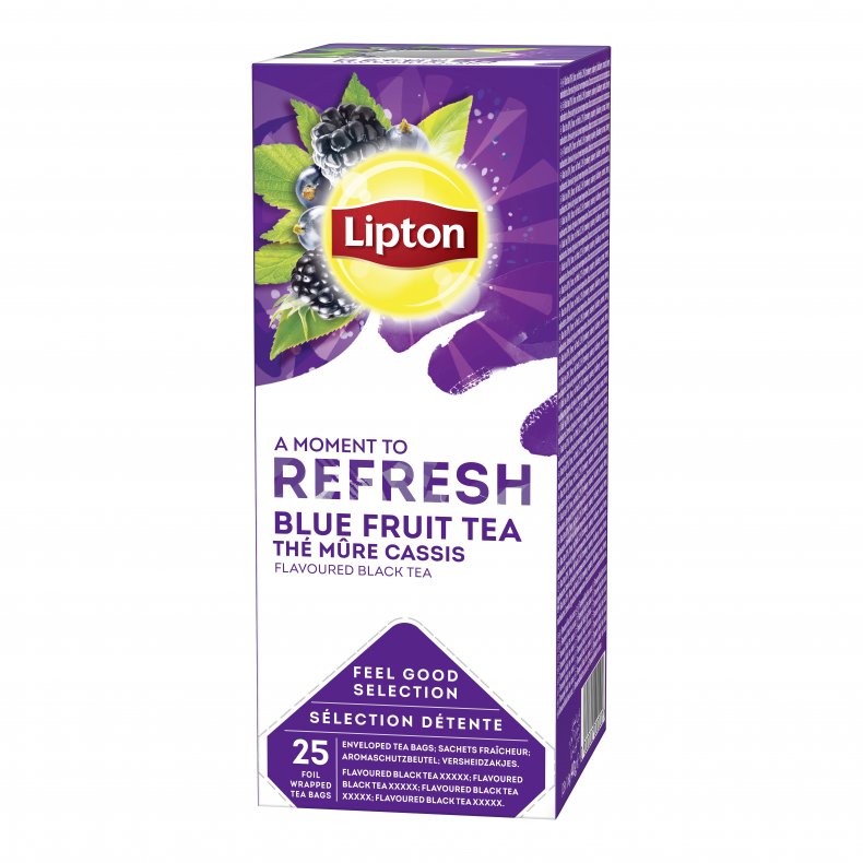 Lipton Blue Fruit Tea - 25 te breve - Rainforest Alliance