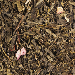 Grn Sencha The m/ rabarber 1 KG