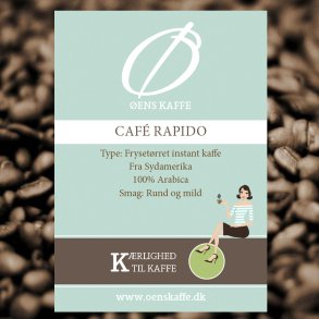 Caf Rapido - instant kaffe - ens Kaffe