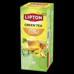 Lipton Green Tea Citrus - 25 te breve - Rainforest Alliance (Tidl. Balance)