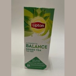 Lipton Green Tea Pure - 25 te breve - Rainforest Alliance (Tidl. Balance)
