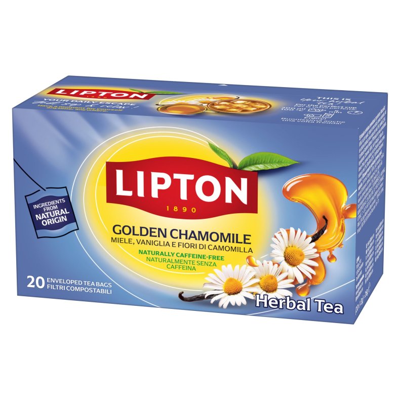 Lipton Golden Camomile Herbal Tea - 20 tebreve