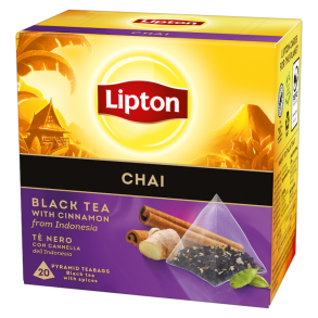 Lipton Chai- 20 pyramide-tebreve - Rainforest Alliance