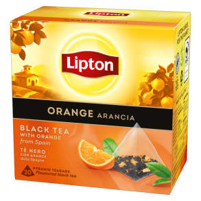 Lipton Orange - 20 pyramide-tebreve - Rainforest Alliance