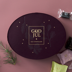 Ole Chokolade - Oval juleske - 400 g