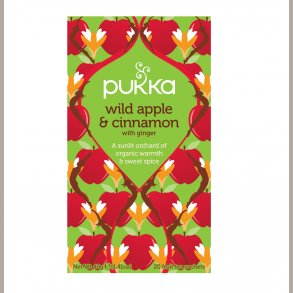 Wild Apple & Cinnamon Tea - kologisk - Pukka