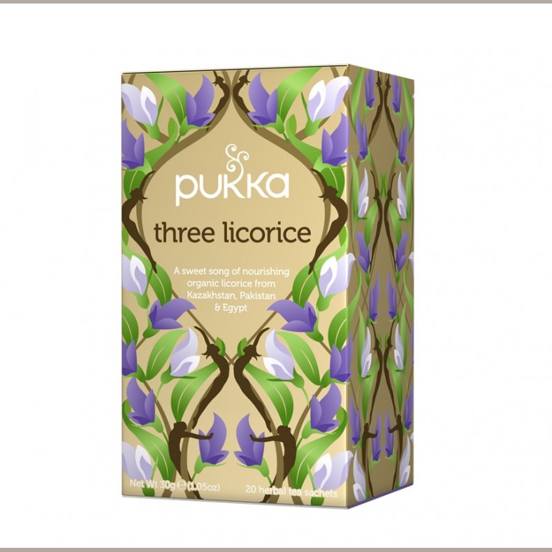 Three Licorice Tea - kologisk - Pukka