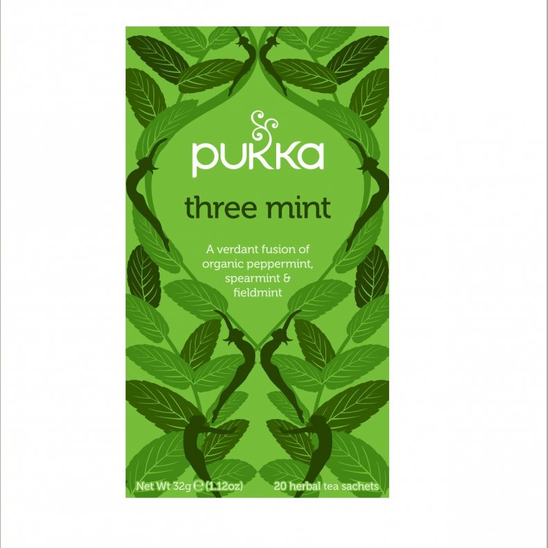 Three Mint Tea - kologisk - Pukka