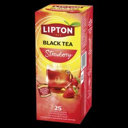 Lipton Strawberry Tea - 25 te breve - Rainforest Alliance (Tidl. Refresh)