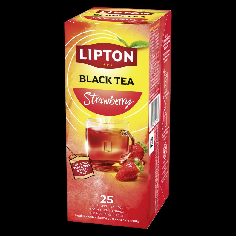 Lipton Strawberry Tea - 25 te breve - Rainforest Alliance (Tidl. Refresh)