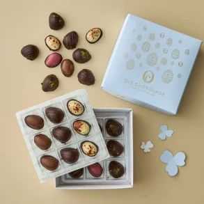 Ole Chokolade - Gave�ske - 18 Delikatesse�g