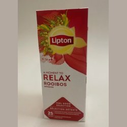 Lipton Rooibos  - 25 tebreve - Rainforest Alliance (Tidl. Relax)