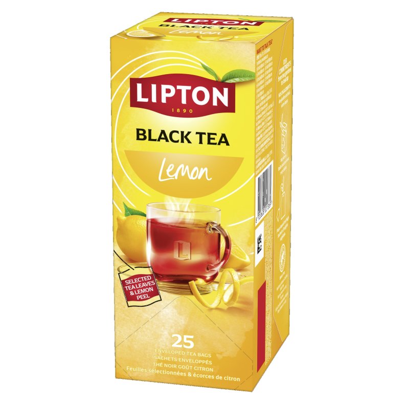 Lipton Lemon Tea - 25 tebreve - Rainforest Alliance