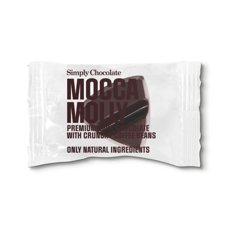 Mocca Molly, Small Ones - Simply Chocolate (Folie Indpakket, 10 gr)