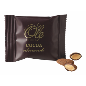 Ole Chokolade, 2 stk. enkeltpakkede kakaomandler - mdechokolade