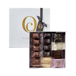 Ole Chokolade, Dele sken m/55 enkeltpakkede chokoladestykker - mdechokolade